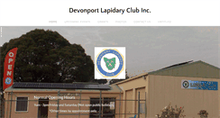 Desktop Screenshot of devonportlapidary.com